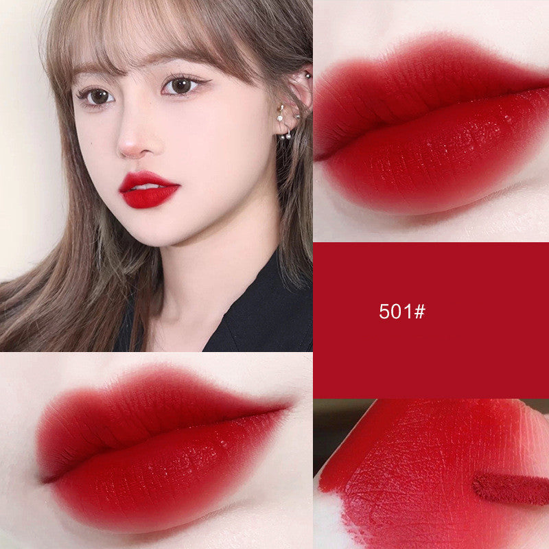 Helen Beauty Lip Lacquer Velvet Matte Tik Tok Live Stream Lipstick Student Easy To Get Started Lip Mud Cross-border Makeup