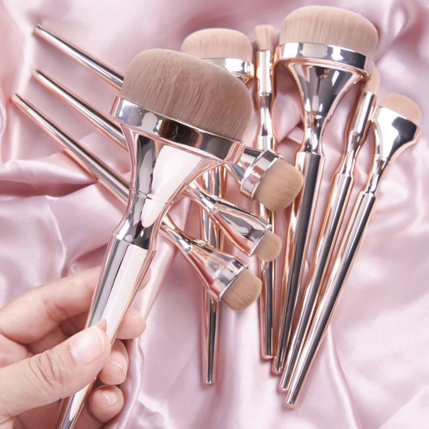 Drunk Gold Makeup Brush Set