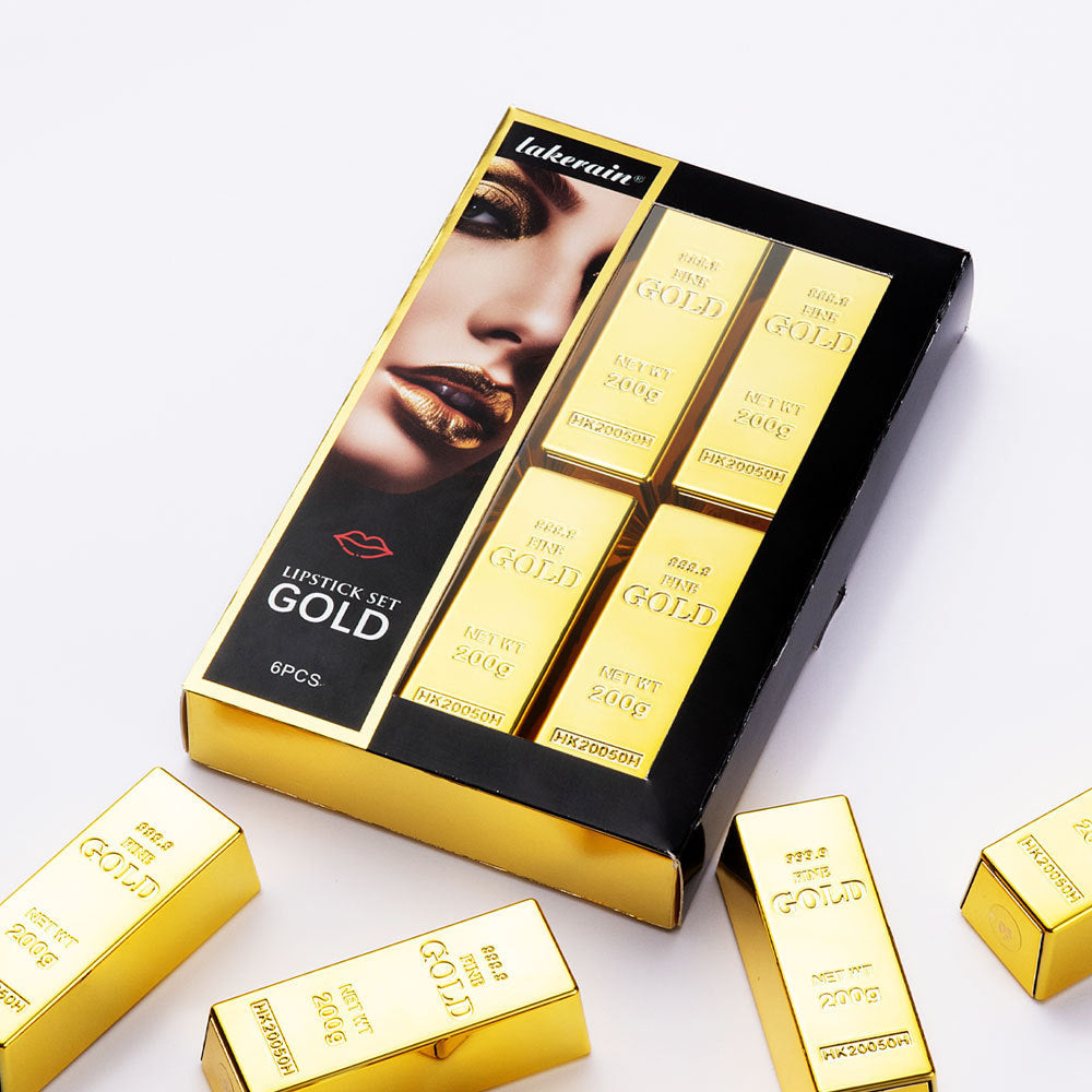 Gold lipstick kit (Foreign version)