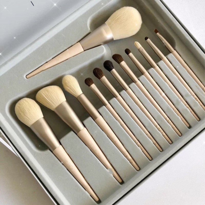 12 Makeup Brushes Set