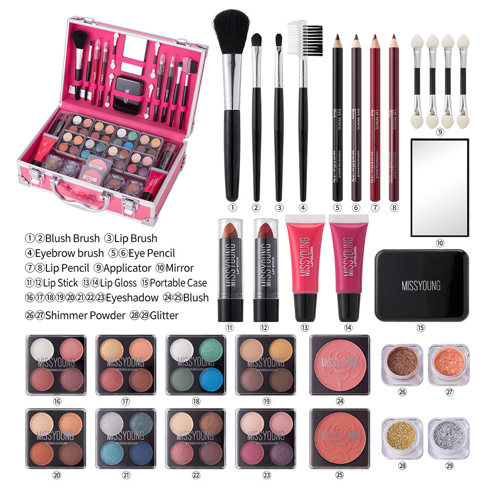 MISSYOUNG Lipstick & Eye Shadow Makeup Set