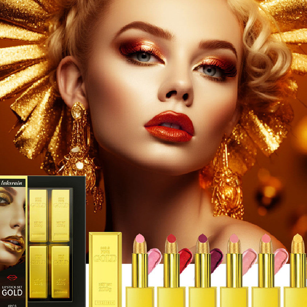 Gold lipstick kit (Foreign version)